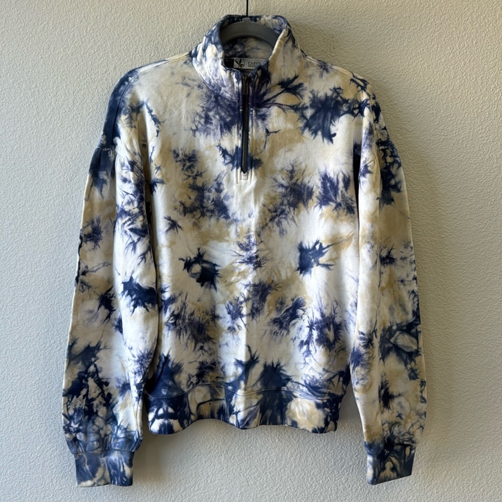 Carve Designs 1/4 Zip Sweatshirt Small EUC